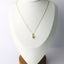 Tahitian Pistachio Pearl Pendant with Gold Chain