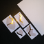 Kintsugi Moon Jar Art Set • Gold Foil Stickers • A5 Cotton Paper Gift