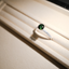 Chrome Green Tourmaline Ring • Natural Brazilian Tourmaline • Rhodium-Plated 925 Sterling Silver • October Birthstone