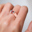 Red Spinel Tension-Style Ring • Natural Sri Lankan Spinel • Directly Sourced • Handmade • Solid Sterling Silver