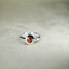 Mandarin Orange Spessartite Garnet Bezel Ring •  Directly Sourced • Natural Nigerian Spessartite • Sterling Silver