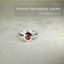Mandarin Orange Spessartite Garnet Bezel Ring •  Directly Sourced • Natural Nigerian Spessartite • Sterling Silver