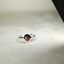 Mandarin Orange Spessartite Garnet Bezel Ring •  Directly Sourced • Natural Nigerian Spessartite • Sterling Silver