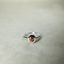 Mandarin Orange Spessartite Garnet Bezel Ring •  Directly Sourced • Natural Nigerian Spessartite • Sterling Silver