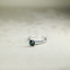 Forest Green Tourmaline Ring • Natural Brazilian Tourmaline • Rhodium-Plated 925 Sterling Silver • October Birthstone