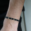 Black Eclipse Beaded Loom Bracelet