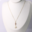 Blushing sun pearl necklace