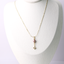 Blushing star pearl necklace