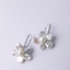 Fleur de lune pearl earrings