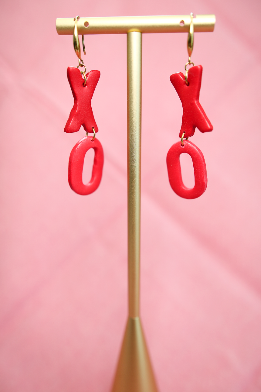 XO earrings