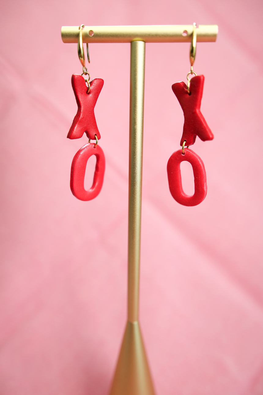XO earrings