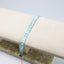Blue & White Beaded Loom Bracelet