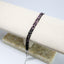 Black Pink Ombre Beaded Loom Bracelet
