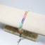 Rainbow Ombre Beaded Loom Bracelet
