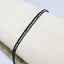 Black & Grey Beaded Loom Bracelet