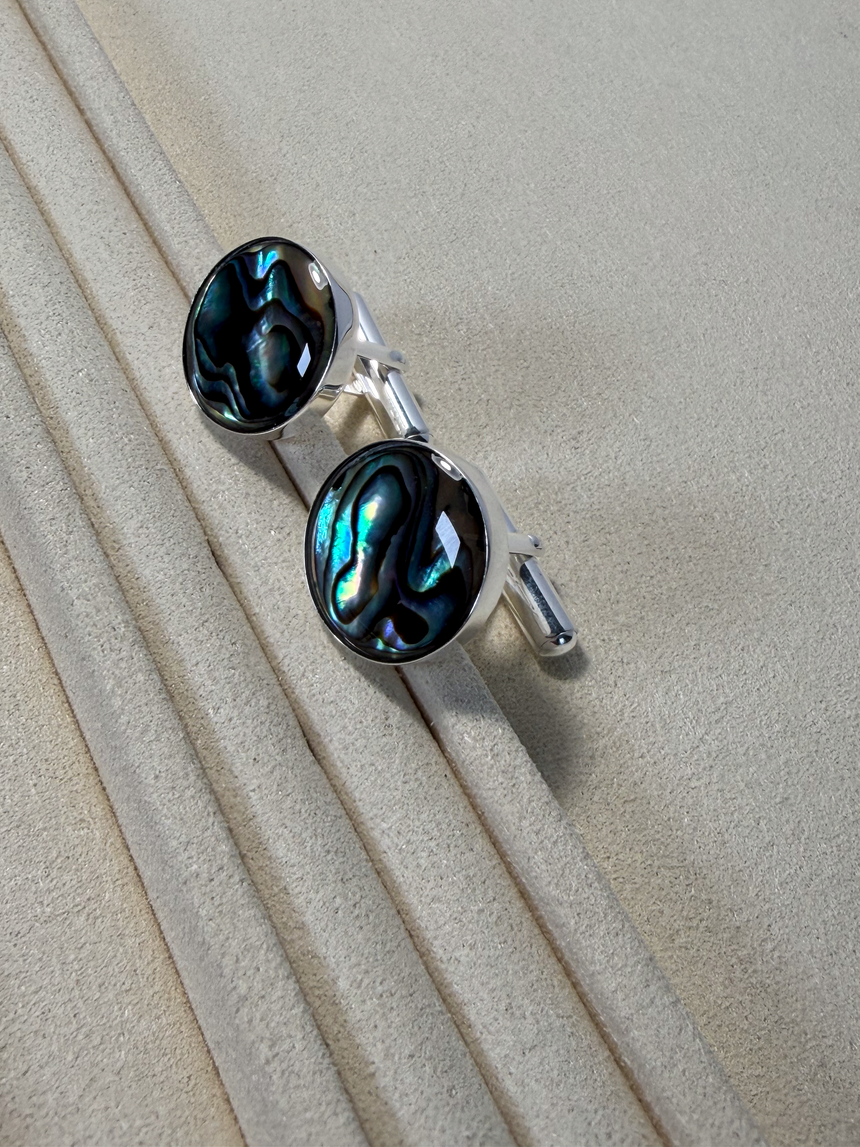 Abalone paradise cufflinks