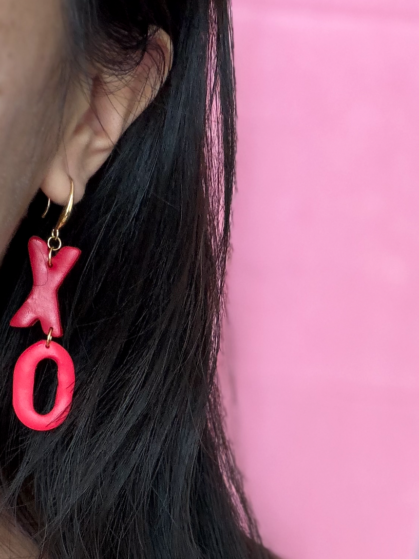 XO earrings