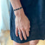 Black Eclipse Beaded Loom Bracelet