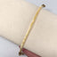 Gold & Yellow Beaded Loom Bracelet