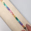 Rainbow Ombre Beaded Loom Bracelet